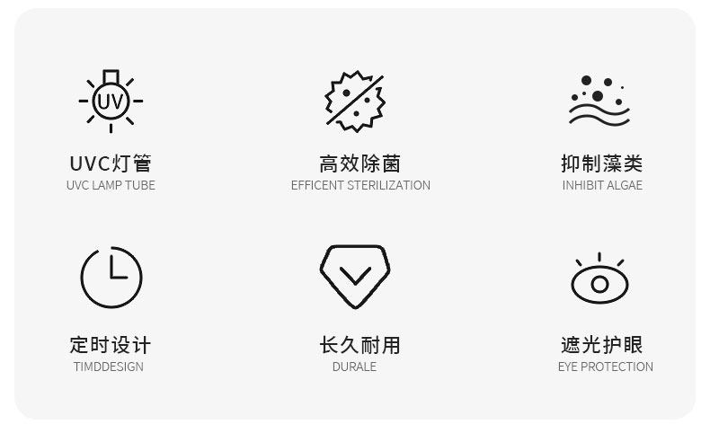 стерилизатор для аквариума None Qian Hu UV