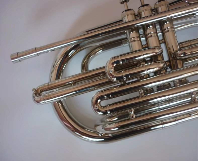 Nhạc cụ kèn trombone Marching b thương hiệu điều chỉnh loại pít-tông trombone - Nhạc cụ phương Tây