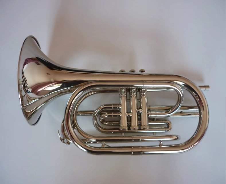 Nhạc cụ kèn trombone Marching b thương hiệu điều chỉnh loại pít-tông trombone - Nhạc cụ phương Tây ocgan