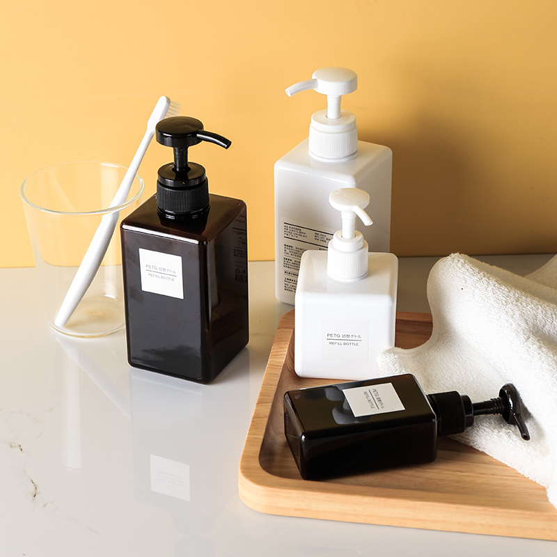 Shampoo and shower gel travel bottled press lotion travel empty bottle large capacity portable wash set