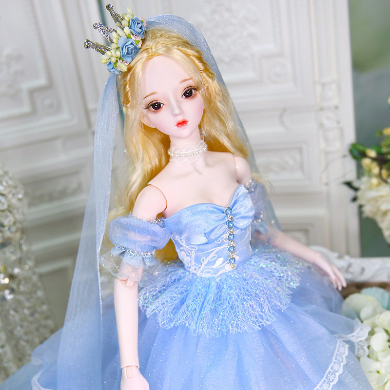 Cinderella open mind plotter Doll DF Dream Fairy Tale series bjd dolls 60cm dolls for changing clothes