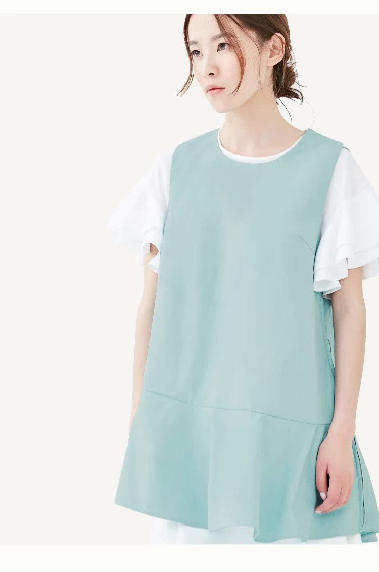 Bộ đồ chống bức xạ bà bầu mùa chính hãng quần áo chống bức xạ thủy triều mẹ mùa thu và mùa đông mang thai công việc chống bắn quần áo yếm thời trang bà bầu chống bức xạ