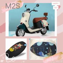 Yadi electric car Guanneng M2S sunscreen cushion cover anti-ultraviolet seat cover original car real picture cartoon protective cover