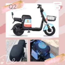 Jadie electric car Q2 sunscreen cover anti-UV seat cover heat insulation cartoon Four Seasons protective sleeves