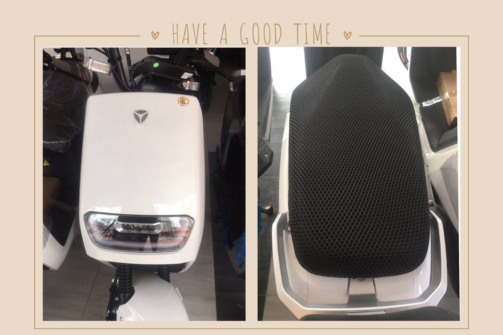 Yadi electric car Boda sunscreen cushion cover anti-UV seat cushion cover cushion protective cover sunscreen cover