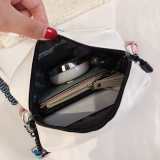 Сумка через плечо для отдыха, универсальный мультяшный шоппер, небольшая сумка, барсетка