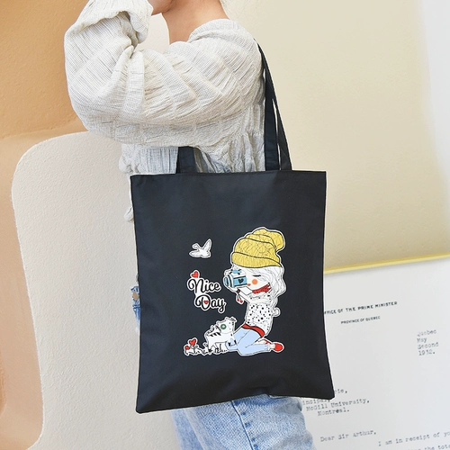 Шоппер, модный тканевый мешок, сумка