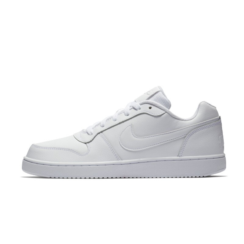 Nike Ebernon Low Men's Pure White Retro Non-Slip Lightweight Low-Top Sneakers Aq1775-100