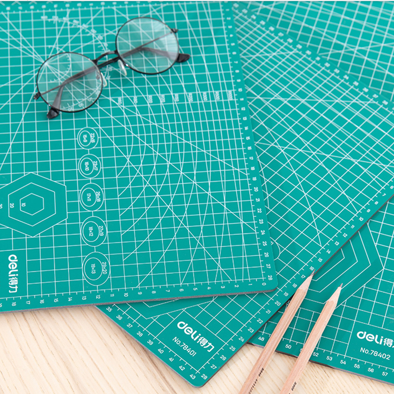 Deli A2 cutting mat large engraved pad table table mat size scale pad board handmade table mat art