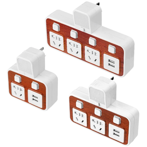 Беспроводное новое удлинитель Антиэлектрический удар с ночным преобразователем гнезда USB Сначала переворачивает два трех четырех преобразованных гарнитура