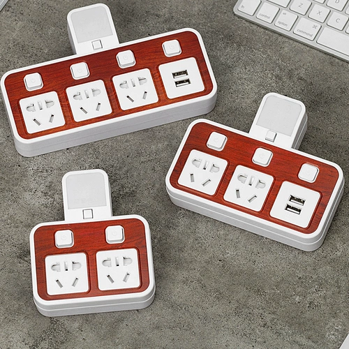 Беспроводное новое удлинитель Антиэлектрический удар с ночным преобразователем гнезда USB Сначала переворачивает два трех четырех преобразованных гарнитура