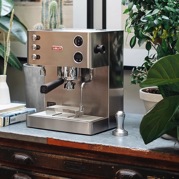 Lelit Elizabeth Pl92T Semi-Automatic Dual-Boiler Coffee Machine, Compact Italian-Style Home Machine