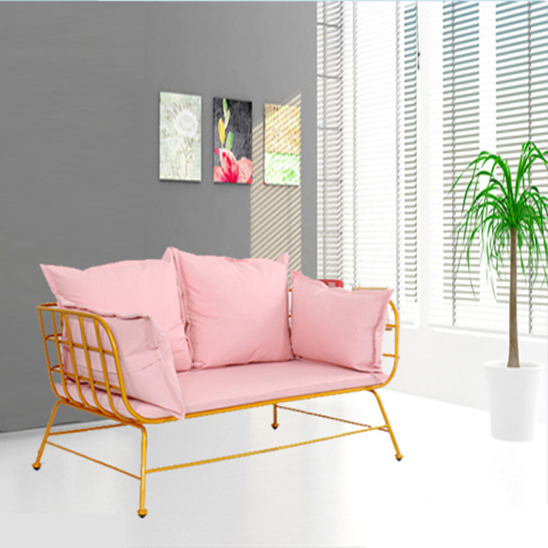 Net Red Sloth Sofa Nordic Iron Art Sofa Women's Clothing Pet Shop Single Biathlon Brief Modern INS Sofa