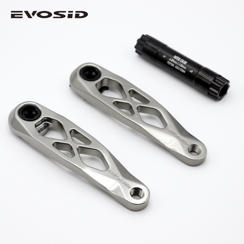 Evosid Mountain Bike Dub Crankset Hollow Integrated Crankset Hollow Cnc High-Strength Crankset 5Dev Evosid Mountain Bike Dub Crankset Hollow Integrated Crankset Hollow Cnc High-Strength Crankset 5Dev