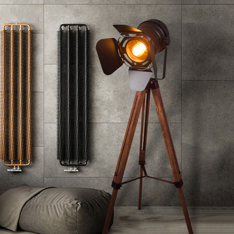 Floor Lamp American Retro Solid Wood Led Remote Control Creative Simple Bedroom Living Room Industrial Style Floor Lamp Table Lamp Floor Lamp American Retro Solid Wood Led Remote Control Creative Simple Bedroom Living Room Industrial Style Floor Lamp Table Lamp
