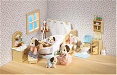 Модель дома 森林家族 sylvanian families 美版浴室套装