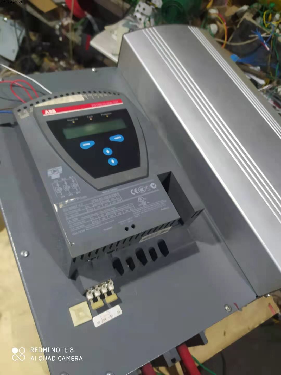 ABB Soft Start Maintenance PSTB PSS Main Control Panel Drive Panel Lack Phase Alarm does not start the panel