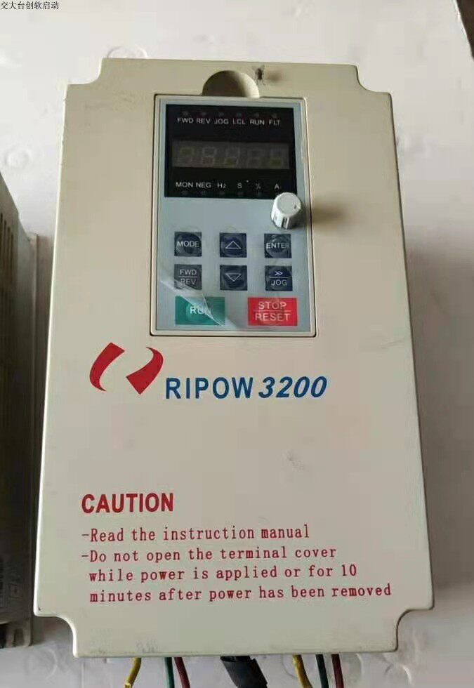 Maintenance frequency inverter RIPOW speed governor RP530H flux vector RP3200 alarm short circuit fault