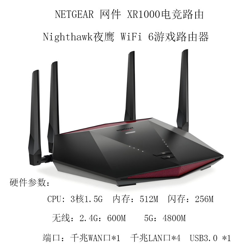Netgear Nighthawk Xr1000 Wifi 6 Gaming E-Sports Router