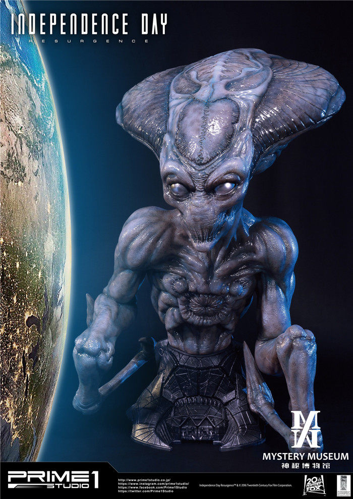 (SOLD) Prime 1 Studio P1S Independence Day 2 Alien Alien Bus Like