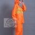 Orange hai tầng vệ sinh áo mưa workclothes bảo trì đường cao tốc phụ thân quần áo vệ sinh mưa bằng chứng bộ của nam giới và phụ nữ 