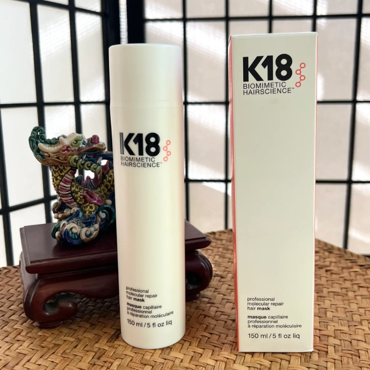 American K18 Black Technology No-Wash Hair Mask 50ml Repairs Dry, Frizzy, Permed and Dyed Hair Structure Restorer