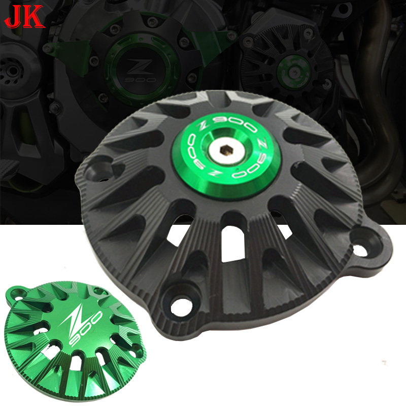 Kawasaki Z900 2017 Engine small side cover retrofit anti-fall block anti-fall rubber engine anti-fall protection cover