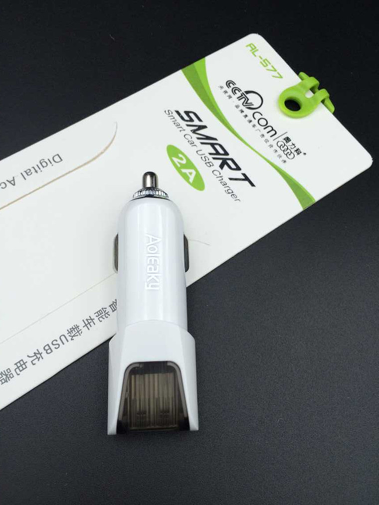 Xe mới sạc AL-577 máy thông minh Car Charger USB 2.1A cao hiện tại xe cụ thể cắm điện thoại - Phụ kiện điện thoại trong ô tô kẹp điện thoại