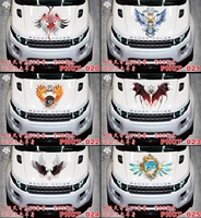 Dragon Toto Total Cover Dato Patching Flower Sticker BMW Engine F0 Tower Dome Dome Patch Flame Flame Patch Patch