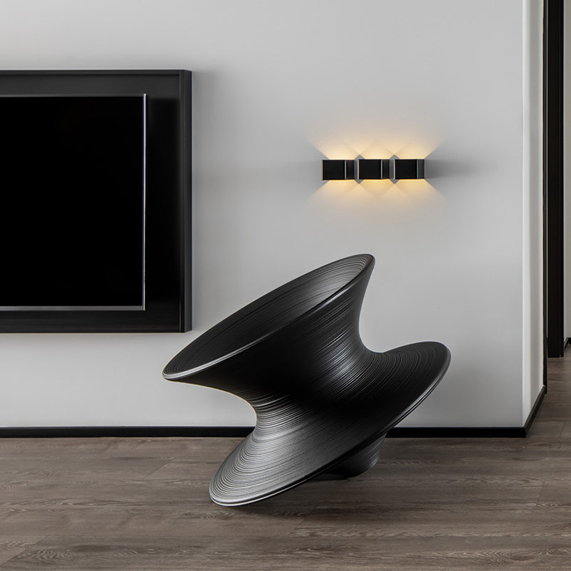 Fiberglass Gyro Chair Tumbler Seat Living Room Creative Sofa Chair Leisure Chair Designer Furniture