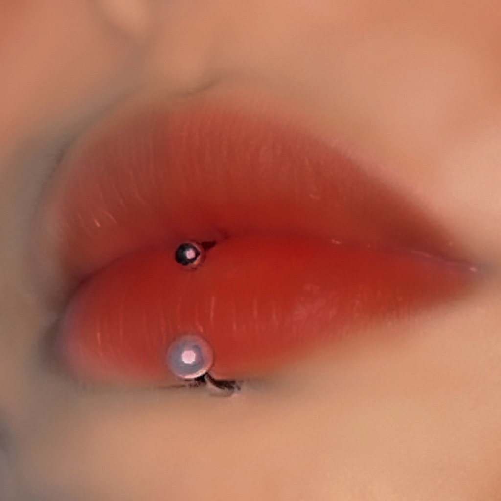 Satanic children Titanium Steel Pearls Lip Ring Horseshoe Ring Lip replacement nails Allergy Cool hot girl ornaments