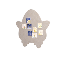 Patrick Star Felt Board Wool Felt Wall Sticker Photo Wall Background Board Cork Board Display Wall Creative Door Decorative Works Display High-end Polaroid Cute Style Felt Version Photo Wall