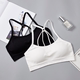 Beautiful back sports underwear female students junior high school girls small vest no steel ring tube top wrap chest bra summer thin section