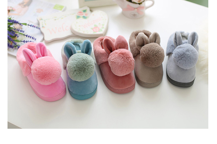 Pantoufles enfants en suède pour hiver - semelle plastique - Ref 986547 Image 34