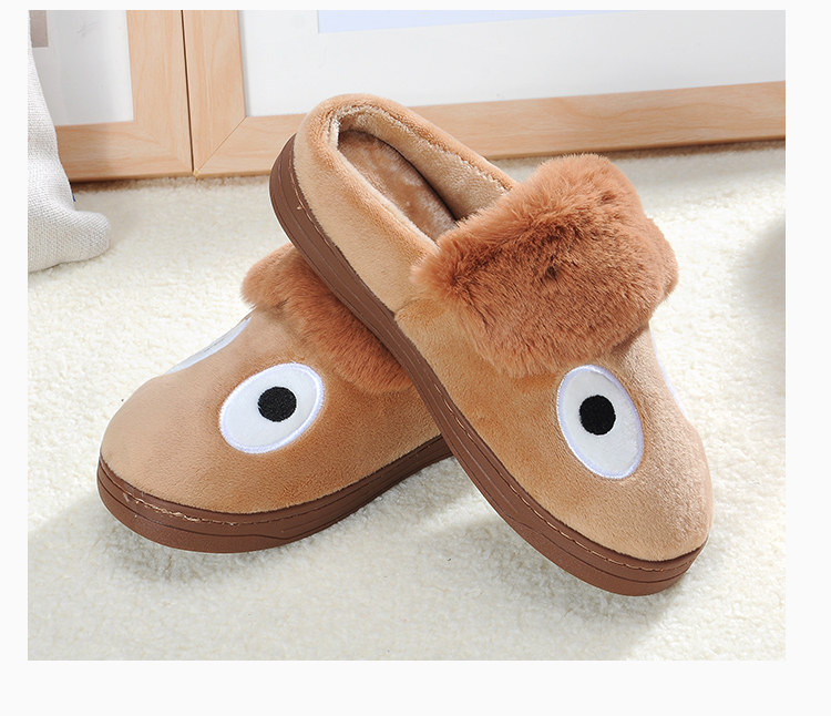 Pantoufles enfants en suède pour hiver - semelle plastique - Ref 1016437 Image 28