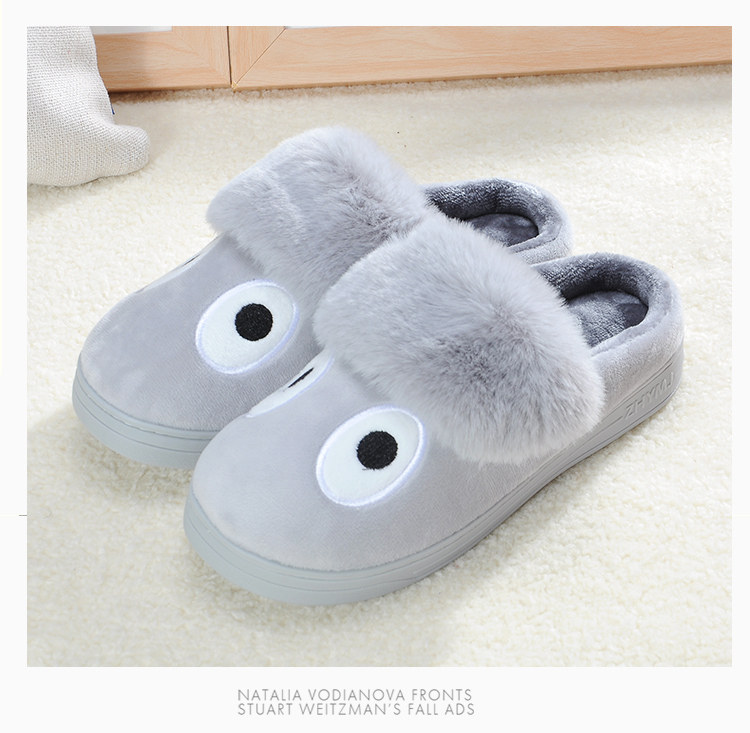 Pantoufles enfants en suède pour hiver - semelle plastique - Ref 1016437 Image 25