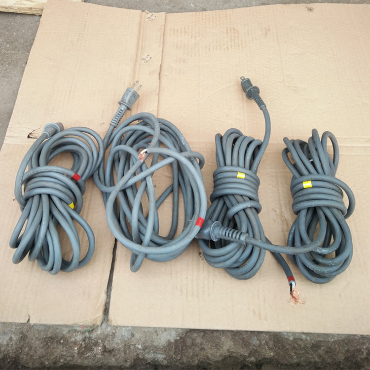 Imported second-hand Japanese old wire plug wire sheath wire Power plug wire high-power original used goods