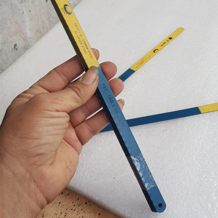 Hand double steel saw blade without bending saw bar double metal 10 together 24T medium tooth physical diagram