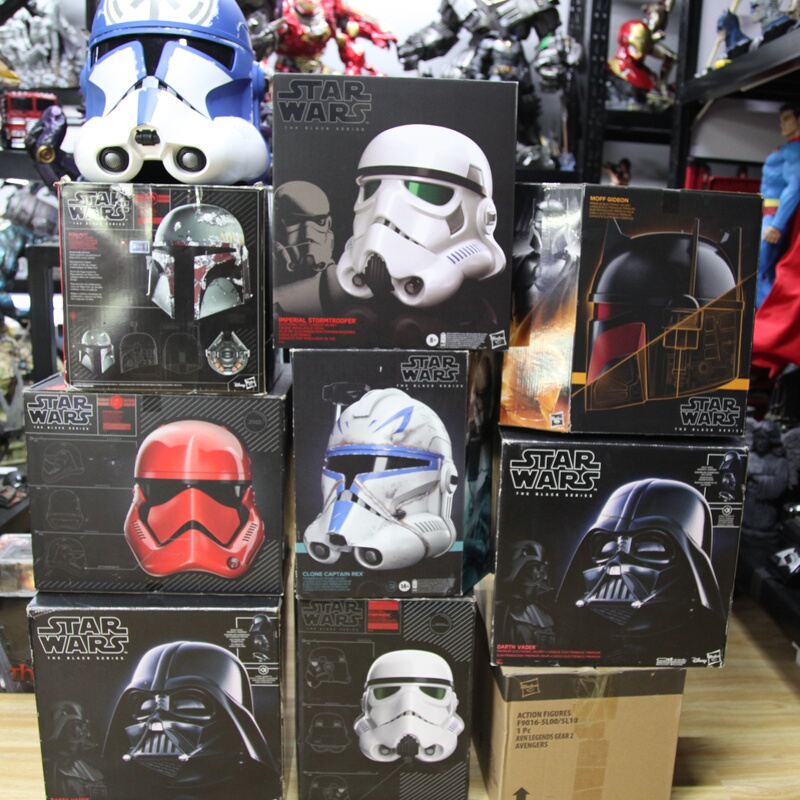 Hasbro Genuine Star Wars Darth Vader Clone Troopers Stormtrooper 1/1 Wearable Helmet Cos