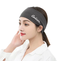 Summer pure cotton confinement scarf for women thin postpartum air-conditioning headband womens face washing and sleeping headband warm and windproof forehead protector
