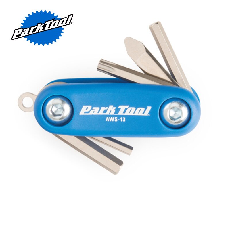 parktool portable mini folding combination tool star-shaped hex screwdriver AWS-13 14