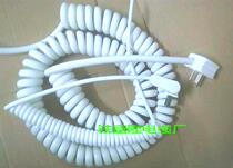 Spiral wire national standard 3 core 2 5 square 8 m spring line Guoxin counter kitchen aluminum standardization without plug