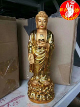 Customized Guanyin Bodhisattva Kizang King Bodhisattva Buddha paste gold drop foil Buddha Statue Temple Thousand Buddha Hall Project