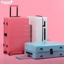 uniwalker candy color suitcase female small 20-inch student trolley case ins net celebrity suitcase large capacity