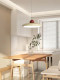 Cream-Colored Three-Head Dining Room Pendant Light, Full Spectrum Eye-Protection, Modern Minimalist Dining Room Island Single-Head Pendant Light