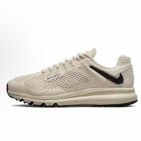 Stussy X Nike Air Max2013/2015 Low-Top Casual Running Shoes with Small Swoosh Design, Unisex