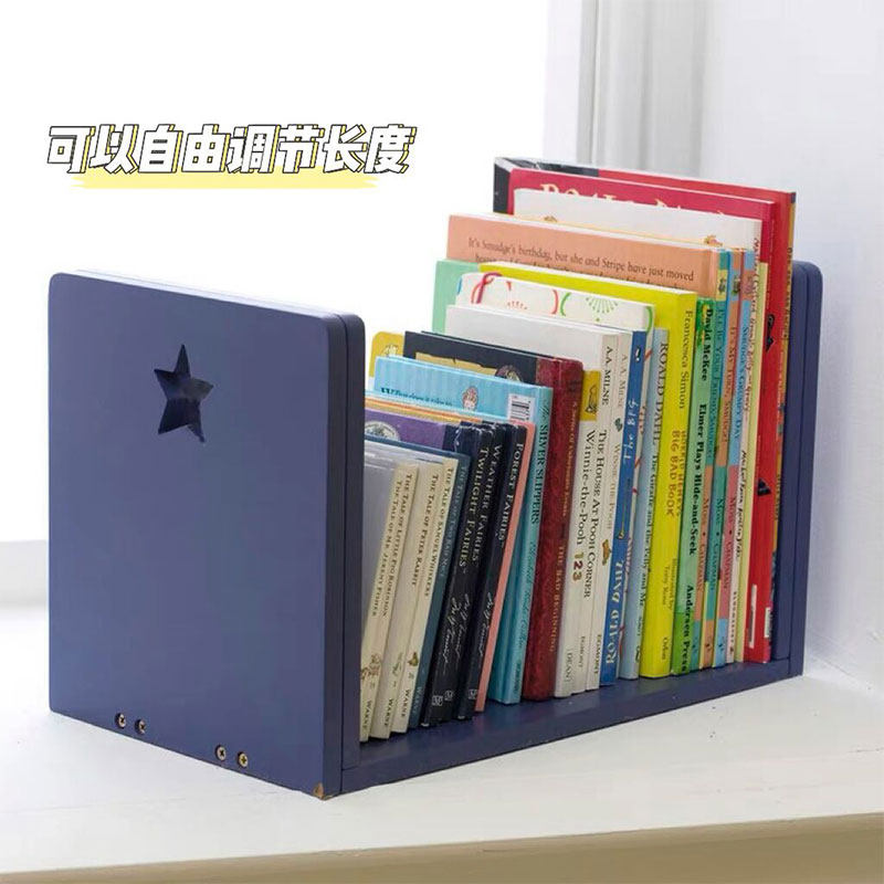 Children's bookshelves Desktop racks Table telescopic storage floor shelves Small desk shelves Easy headboard plotbook Small bookshelves