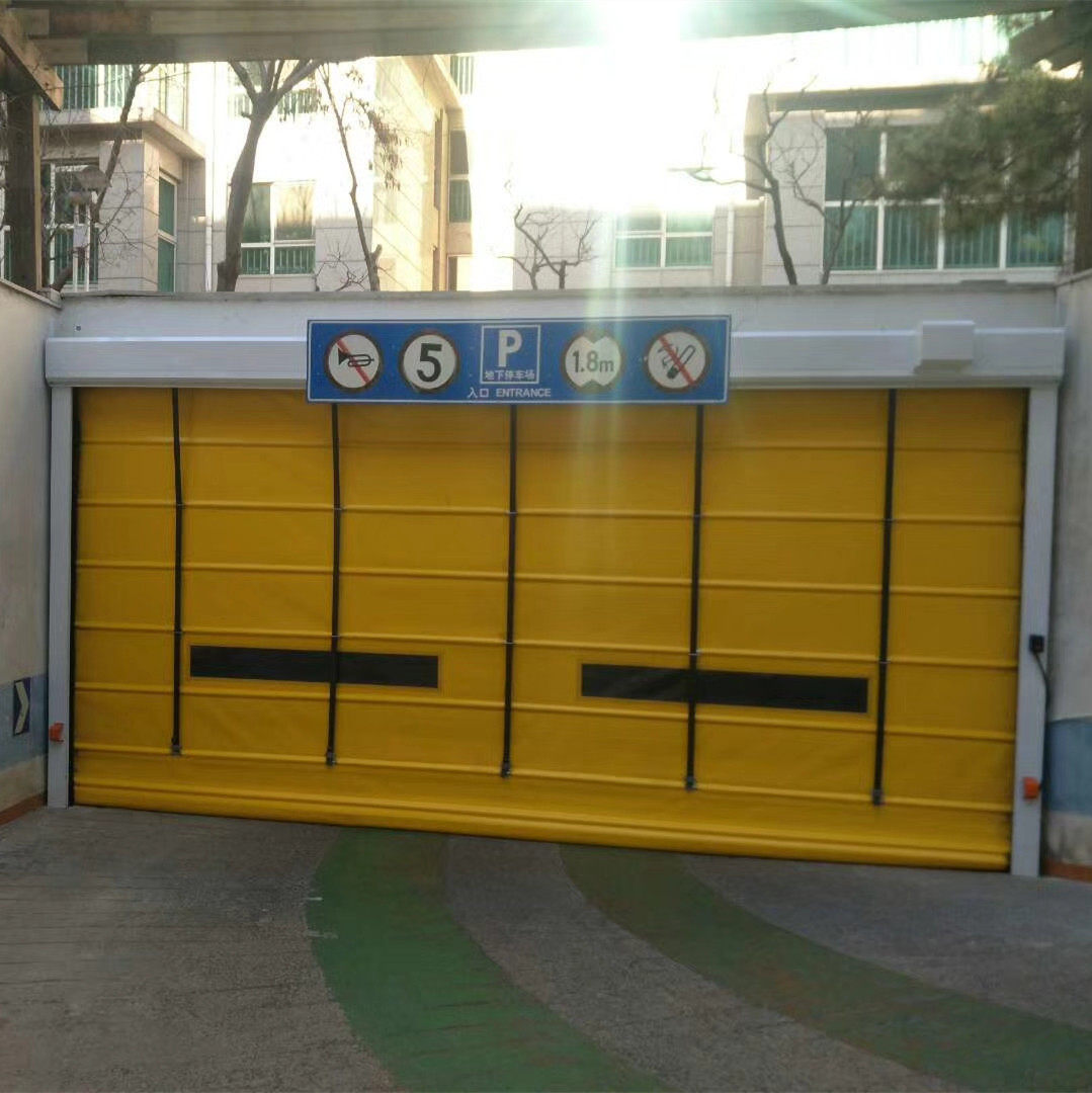 Beijing installs PVC quick stacking doors, dustproof, heat preservation, windproof, workshop, basement, quick rolling shutter doors, automatic