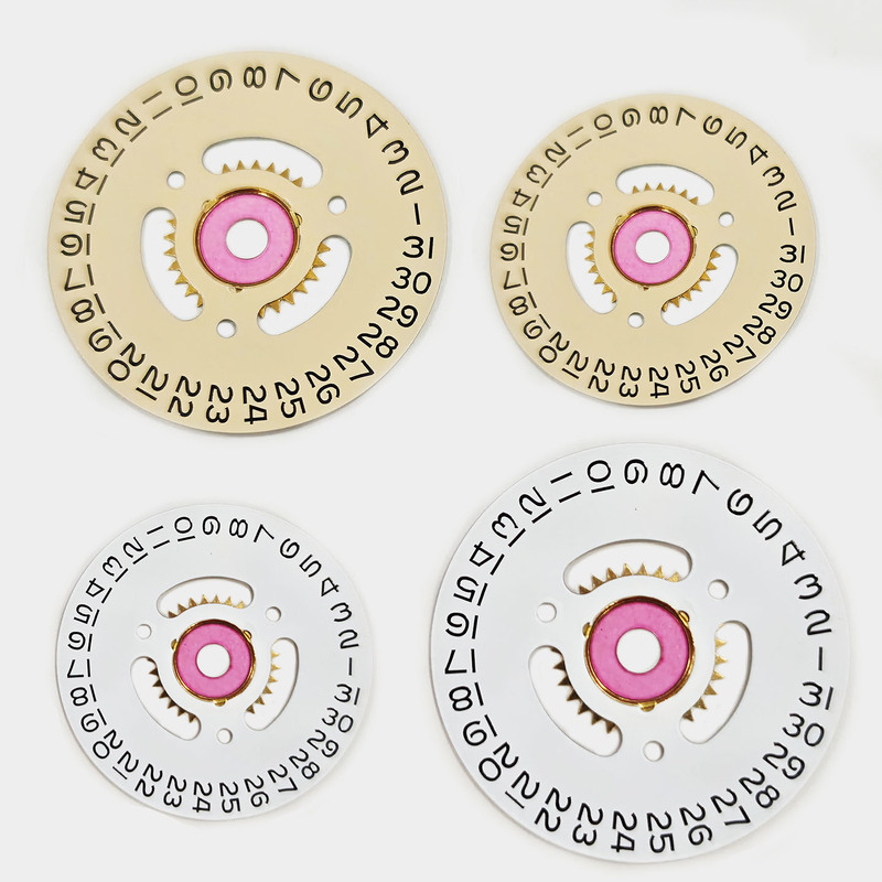 Watch Accessories Suitable for 2135 Movement Calendar Dial 26mm Diameter Arabic Numeral Calendar Dial