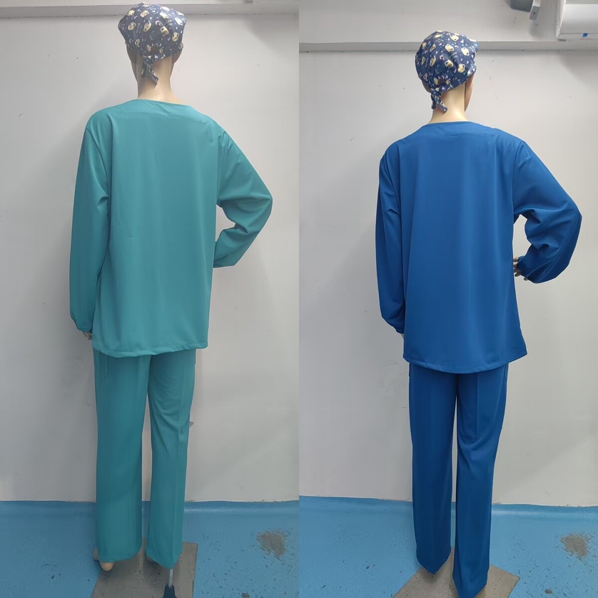 弹力托腹裤护士孕妇裤手术室手术衣医护刷手服女短袖速干医生服 — 24